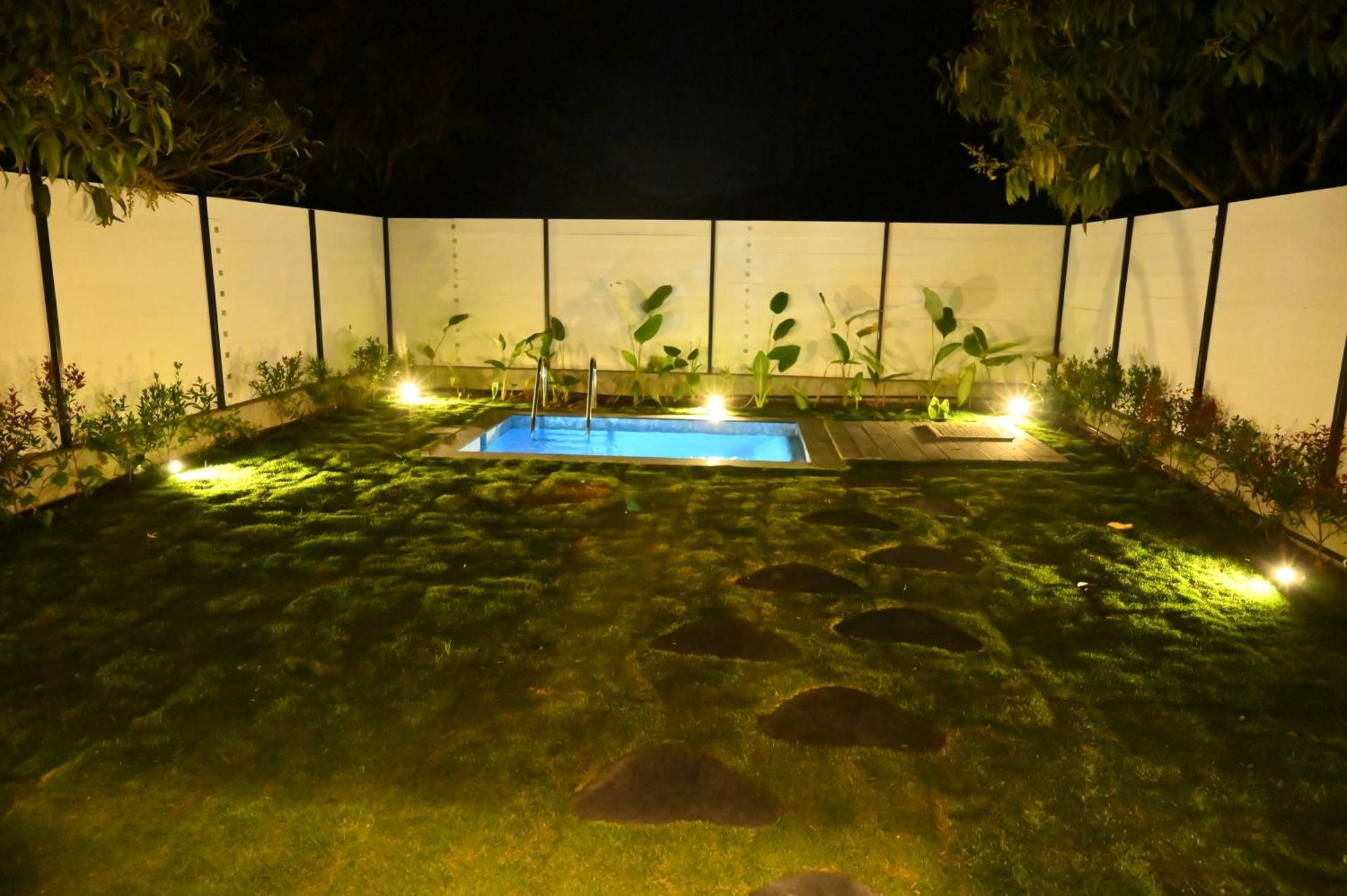 Aura Farms - Private Pool Cottages Rāmanagaram Exterior photo