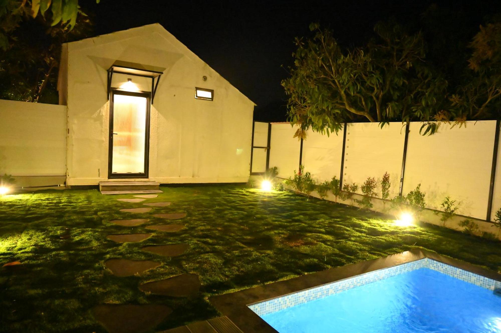 Aura Farms - Private Pool Cottages Rāmanagaram Exterior photo