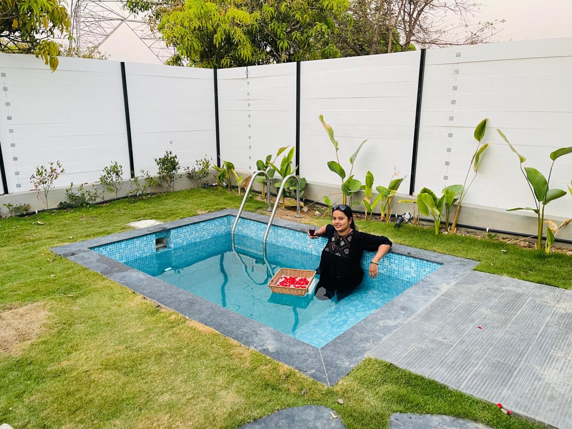 Aura Farms - Private Pool Cottages Rāmanagaram Exterior photo
