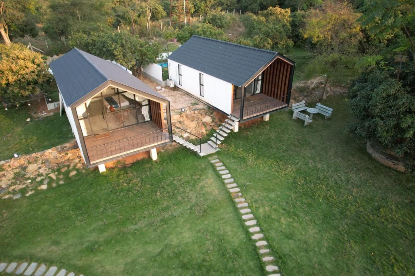 Aura Farms - Private Pool Cottages Rāmanagaram Exterior photo